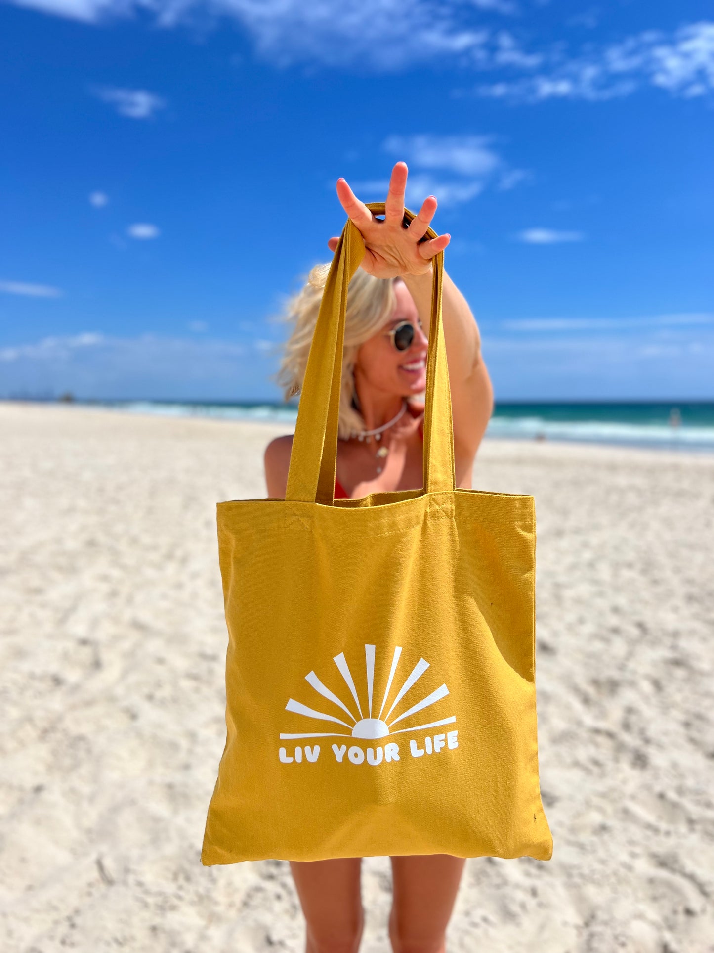 Liv your Life Tote Bag